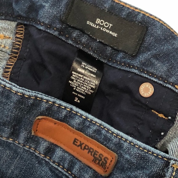 Express Jeans - Low Rise Boot - Picture 3 of 3